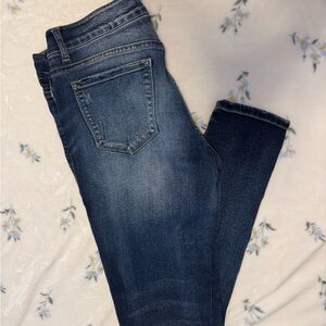 Dark Blue Denim Jeans